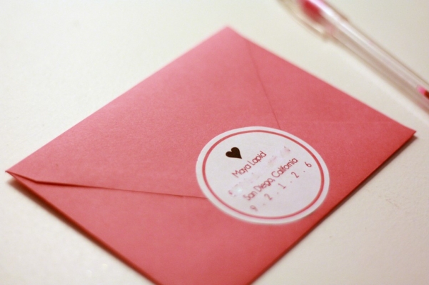 Kids stationery envelope