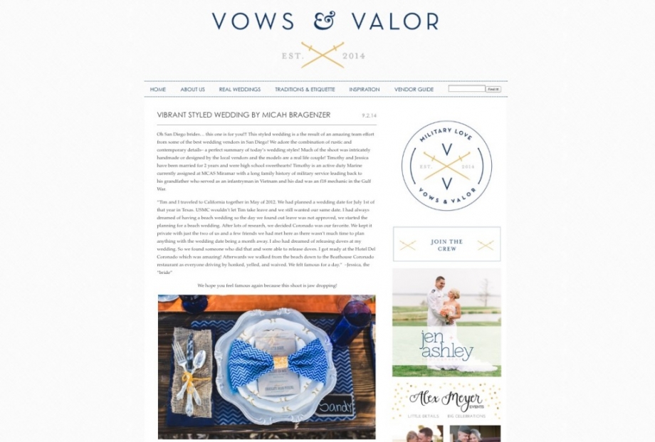 vows and valor
