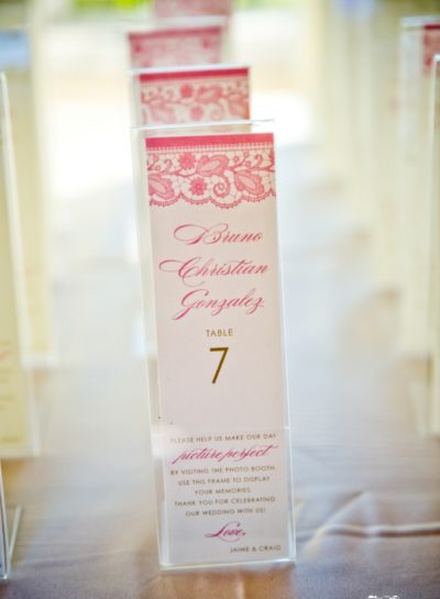 Photo booth Place Cards