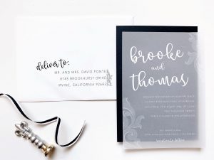 Vellum Invitations