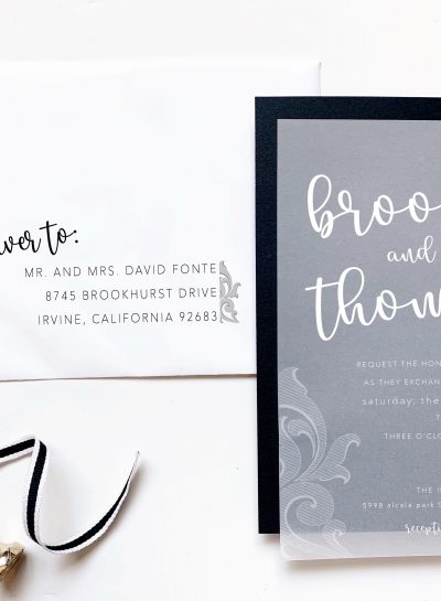 Vellum Invitations