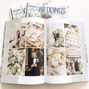 Featured in San Diego Style Weddings: Timeless Elegant Shoot