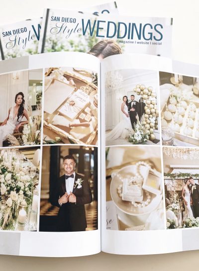 Featured in San Diego Style Weddings: Timeless Elegant Shoot